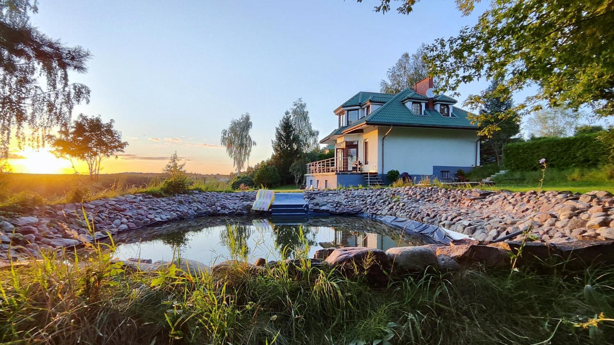 Dom Nad Jeziorem Zbiczno Siedlisko Grzmieca Exterior foto